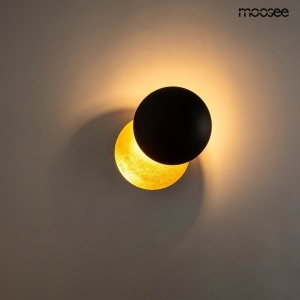 APLICA ECLISE, AURIE/NEAGRA, CONFECTIONATA DIN OTEL SI ALUMINIU, STIL MODERN - Img 2