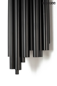 APLICA HARMONIC BLACK, CONFECTIONATA DIN OTEL INOXIDABIL, STIL MODERN - Img 3