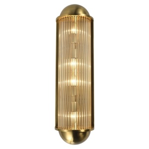 APLICA LEEZA AURIU PERIAT, ML-0032, CONFECTIONATA DIN STICLA SECURIZATA SI FIER, STIL MODERN