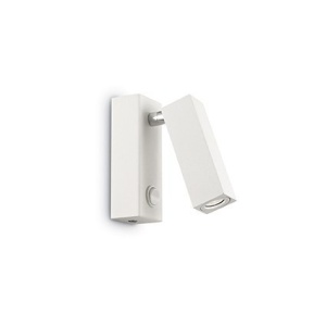APLICA PAGE AP SQUARE, ALB, DIN METAL, STIL MODERN