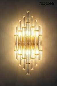APLICA PALAZZO GOLD, CONFECTIONATA DIN METAL SI STICLA, STIL MODERN - Img 2