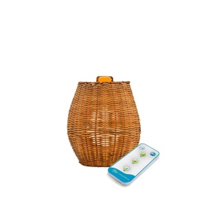 APLICA PENTRU EXTERIOR, SAONA 25 WALL, CONFECTIONATA DIN FIBRE NATURALE