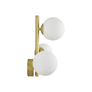 APLICA PERLAGE AP3, ALB, DIN METAL, STIL MODERN - Img 3