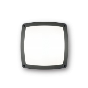 APLICA/PLAFONIERA DE EXTERIOR COMETA PL3, ANTRACITE, DESIGN MODERN, IDEAL LUX - Img 2