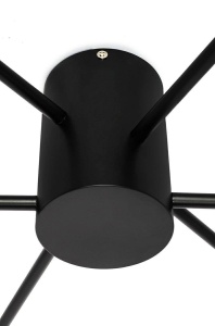 APLICA/PLAFONIERA SHADOW 6, DIN METAL, NEGRU, STIL MODERN INDUSTRIAL - Img 5