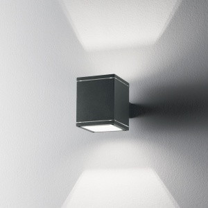 APLICA SNIF SQUARE AP1 NERO STIL MODERN IDEAL LUX