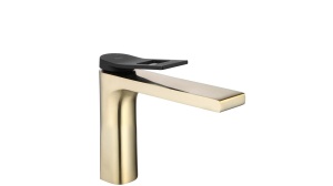 BATERIE LAVOAR REA SOUL, LOW, AURIU/NEGRU MAT, DIN ALAMA, CALITATE SUPERIOARA