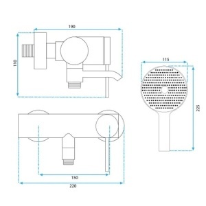 BATERIE PENTRU CADA REA CLIF NICKEL PERIAT, CALITATE SUPERIOARA - Img 6