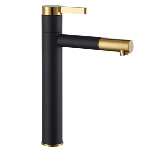 BATERIE REA SMART, HIGH, NEGRU/AURIU, DESIGN MODERN, MONTAJ PE BLAT, CALITATE SUPERIOARA, REA - Img 5