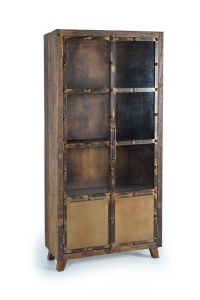 BIBLIOTECA/ORGANIZATOR 190CM, NATUR, LEMN MASIV RECICLAT, GINER Y COLOMER