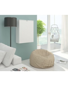 BIROU ALB LUCIOS HIDE - DESIGN MODERN - Img 2