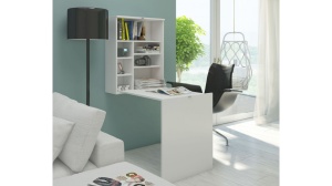 BIROU ALB MAT HIDE - DESIGN MODERN - Img 2