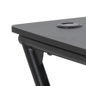 BIROU GAMING ACTONA TROOPER CONFECTIONAT DIN METAL SI MDF, NEGRU, STIL MODERN - Img 4