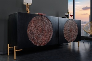 BUFET/COMODA LIVING, MANDALA 177CM, LEMN MASIV MANGO, ARTIM GROUP COLLECTION