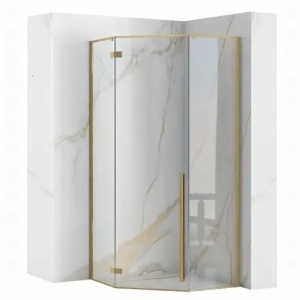 CABINA DE DUS DIAMOND 100X100, AURIU PERIAT, CALITATE SUPERIOARA