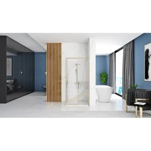 CABINA DE DUS RAPID SLIDE GOLD BRUSH, 110X80, CULISANTA, CALITATE SUPERIOARA