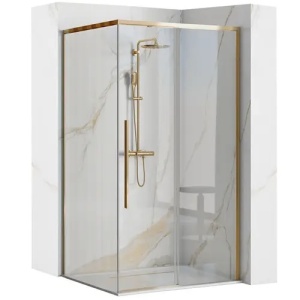 CABINA DE DUS SOLAR GOLD 90X90, CU CADITA DE DUS SAVOY ALBA, CALITATE SUPERIOARA