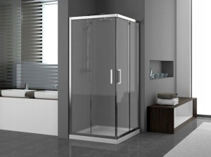 CABINA DE DUS VENTO 80X 80CM DIN STICLA SECURIZATA CALITATE SUPERIOARA - Img 5
