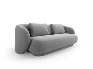 CANAPEA ELEGANTA 2 LOCURI, CAMDEN,GRI, MATERIAL CATIFEA, ARTIM GROUP SELECTION