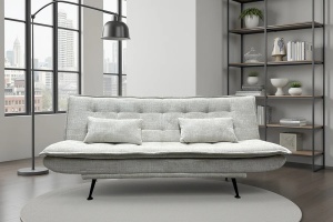 CANAPEA EXTENSIBILA, JAZZ 195CM, 3 LOCURI, MATERIAL CHENILLE, CULOARE SAMPANIE, ARTIM GROUP SELECTION