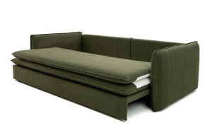 CANAPEA EXTENSIBILA SENSE SLIM, GRUPA I, CONFECTIONATA DIN METAL, SPUMA POLIURETANICA SI TEXTIL, STIL MODERN - Img 3