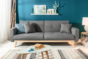CANAPEA EXTENSIBILA SKAGEN 39939 GRI ANTRACIT 215 CM STIL MODERN