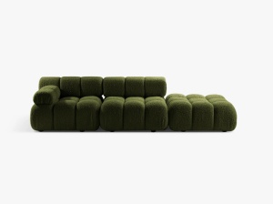 CANAPEA MODULARA BELLIS, DREAPTA, 3 LOCURI, 282 CM, TAPITERIE BOUCLE, DIVERSE CULORI, DESIGN DEOSEBIT - Img 6