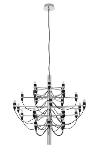 CANDELABRU GINO 85 NIKEL, DIN METAL SI OTEL CARBON, STIL MODERN, B2 - Img 2