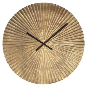 CEAS DE PERETE MACE GOLD, KK-0097, CONFECTIONAT DIN ALUMINIU, STIL MODERN