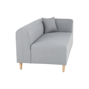 COLTAR BROKEN, MODEL DREAPTA, GRI, DIN TEXTIL SI LEMN, STIL MODERN, TK - Img 8