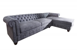 COLTAR CLASIC 280CM, CHESTERFIELD II, GRI ANTICHIZAT, COD 40516
