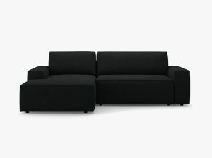 COLTAR EXTENSIBIL JODIE, STANGA, 3 LOCURI, 246 CM, DIVERSE CULORI SI MATERIALE, DESIGN DEOSEBIT - Img 14