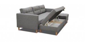 COLTAR EXTENSIBIL ROXY VELVA 10 TAPITERIE DIN STOFA STIL SCANDINAV - Img 3
