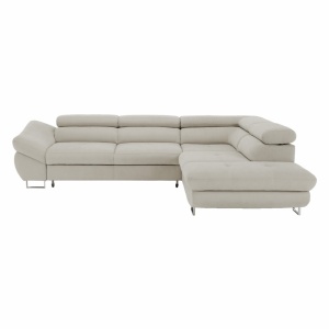 COLTAR FABIA, MODEL DREAPTA, GREJ TAUPE, DIN TEXTIL/TESATURA, EXTENSIBIL, STIL MODERN, TK - Img 2