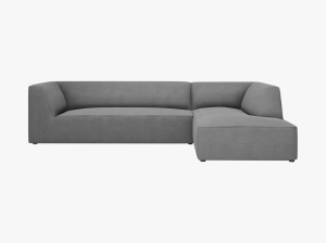 COLTAR MODULAR RUBY, DREAPTA, 4 LOCURI, 273 CM, DIVERSE CULORI SI MATERIALE, DESIGN DEOSEBIT - Img 10