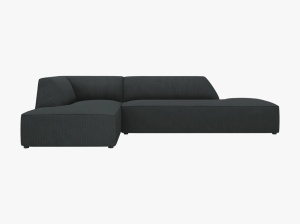 COLTAR MODULAR RUBY, STANGA, 4 LOCURI, 273 CM, DIVERSE CULORI SI MATERIALE, DESIGN DEOSEBIT