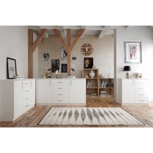 COMODA CU SERTARE GLOBAL 04 160CM DIVERSE VERSIUNI DIN PLACI LAMINATE