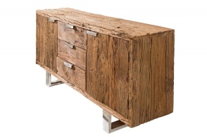 COMODA DIN LEMN MASIV RECICLAT, BARRACUDA 160CM, ARTIM GROUP SELECTION - Img 6