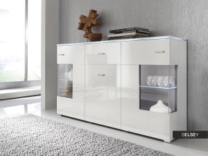 COMODA EXCLUSIVISTA LANGREO DIN PLACI LAMINATE SI MDF - Img 2