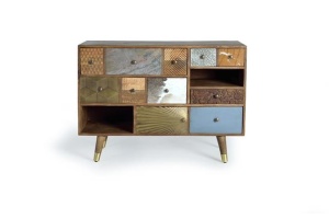 COMODA LIVING, ARTIM 1271, DIN LEMN DE MANGO, DESIGN INDUSTRIAL, ARTIM GROUP SELECTION