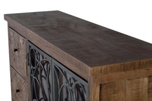 COMODA LIVING, ARTIM 1283, DIN LEMN DE MANGO SI METAL, DESIGN INDUSTRIAL, ARTIM GROUP SELECTION - Img 3