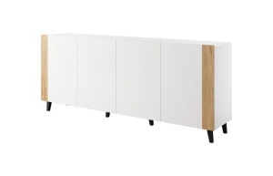 COMODA LIVING, FARO-KOM-BI/DC, 200CM, MDF LAMINAT, PAL SI PLASTIC, STIL MODERN, CAMA - Img 3