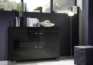 COMODA LIVING LOGO II NEAGRA DESIGN MODERN CM
