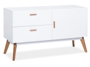 COMODA MILAN K2 LEMN MASIV SI MDF STIL SCANDINAV