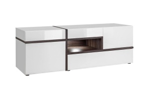 COMODA RTV CROSS, CU ILUMINARE LED, PEW CS RTV, STIL MODERN, ASM - Img 1