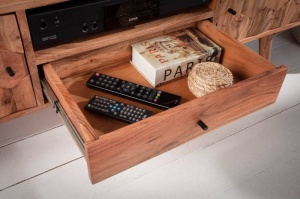 COMODA TV 140CM, DIN LEMN MASIV, MYSTIC, DESIGN VINTAGE, ARTIM GROUP SELECTION - Img 6