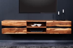COMODA TV, AMAZONAS 160CM, LEMN MASIV DE SHEESHAM, MONTAJ SUSPENDAT, ARTIM GROUP SELECTION