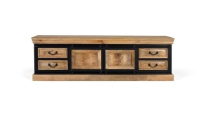 COMODA TV, ARTIM 1908, DIN LEMN DE MANGO SI METAL, DESIGN INDUSTRIAL, ARTIM GROUP SELECTION - Img 2