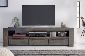 COMODA TV, IRON CRAFT 170CM, DIN LEMN DE MANGO, STIL INDUSTRIAL, ARTIM GROUP SELECTION - Img 2