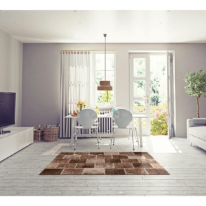Covor 80x150 cm, maro, ADRIEL TIP 2, 0000203350